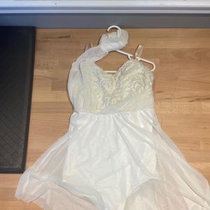 White dance costume